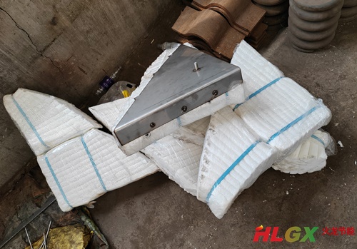 日照鋼鐵鐵水包蓋保溫細節處理